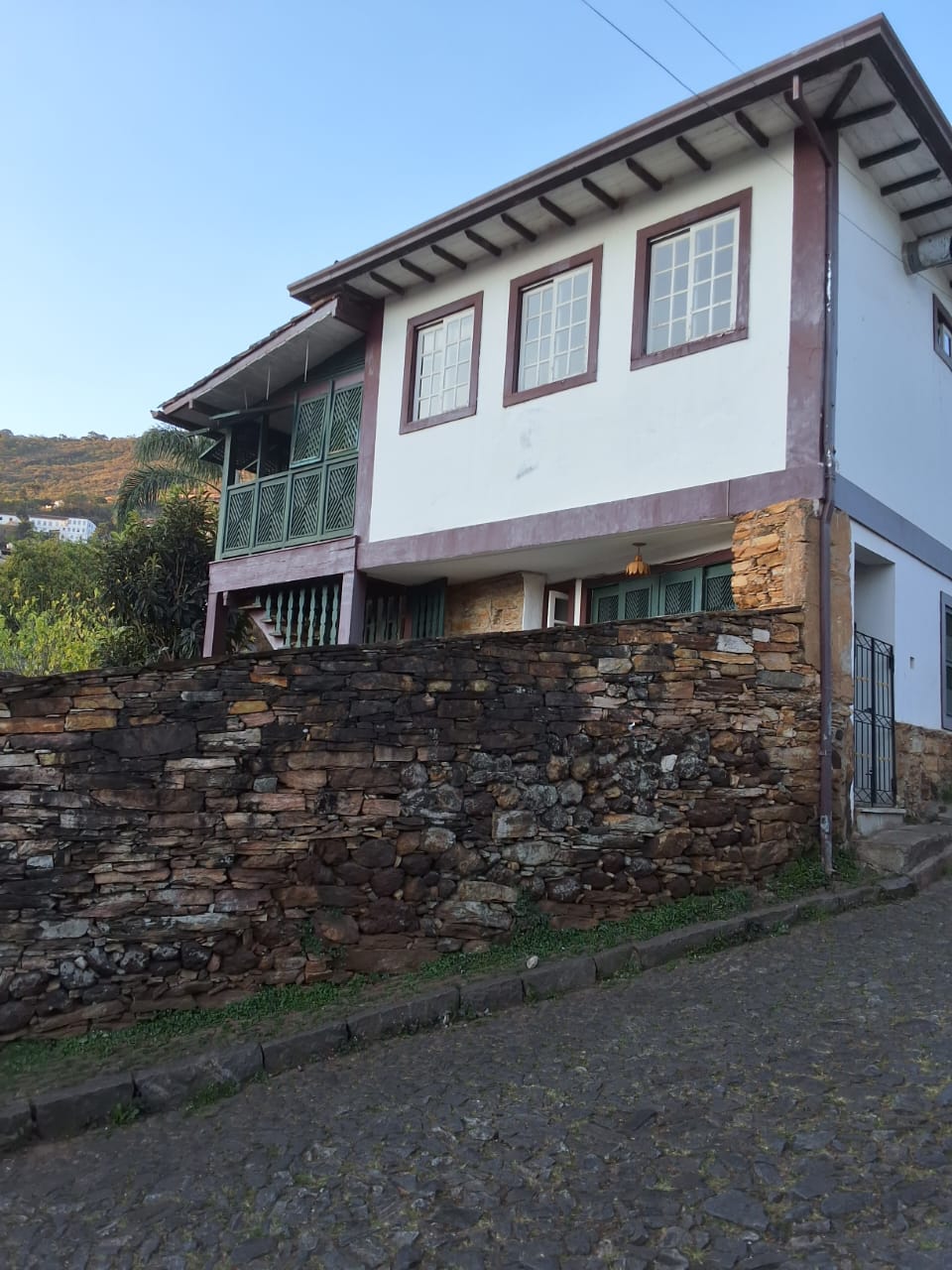 Fachada de um imóvel colonial avaliado pela AP Vistorias